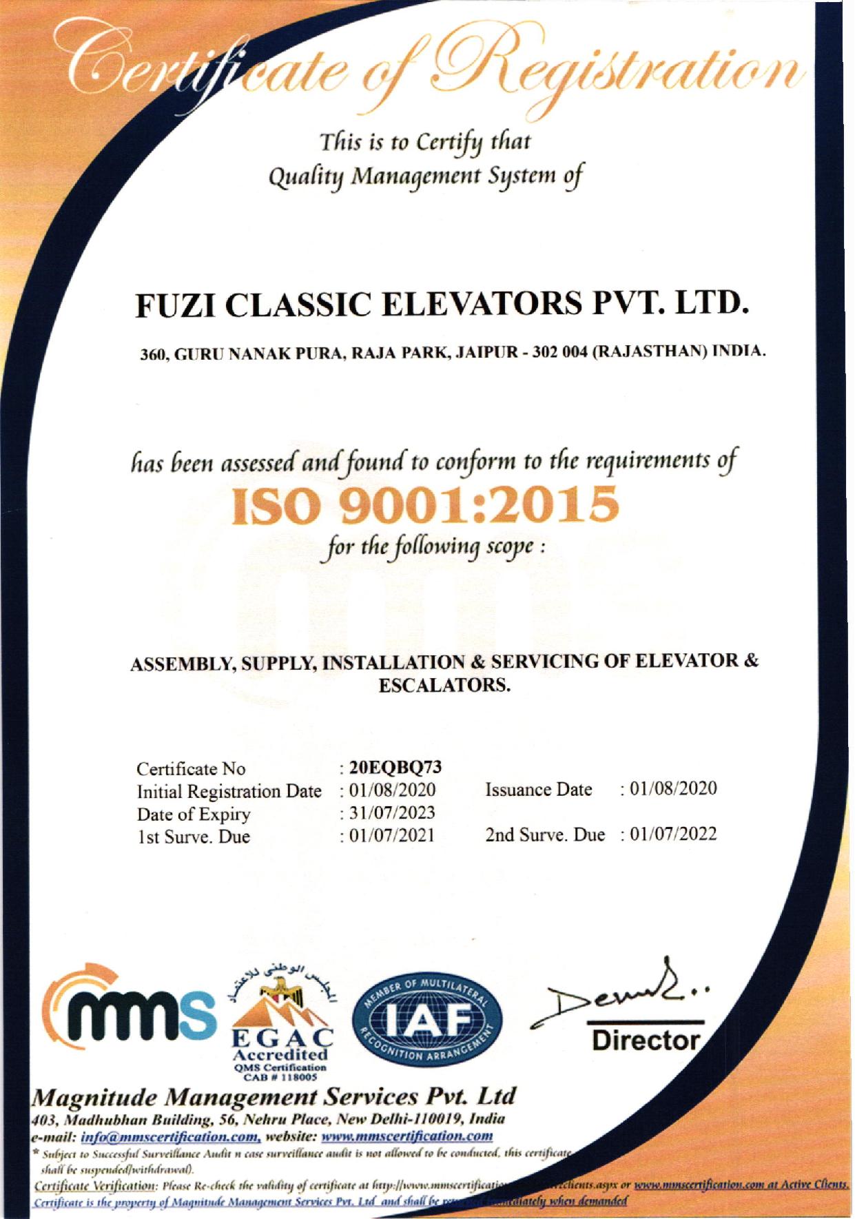 ISO 9001 Certified